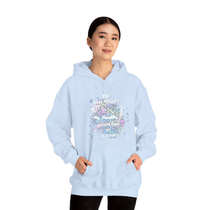 Pigs make me happy Hooded Sweatshirt