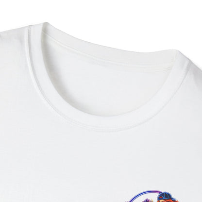 TLS Neon Girl T-Shirt — Neon Retro Gaming Crew Tee