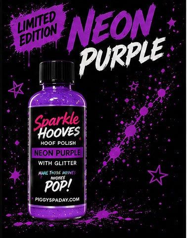 Sparkle Hooves™ Limited Edition Neon + Glitter Hoof Polish