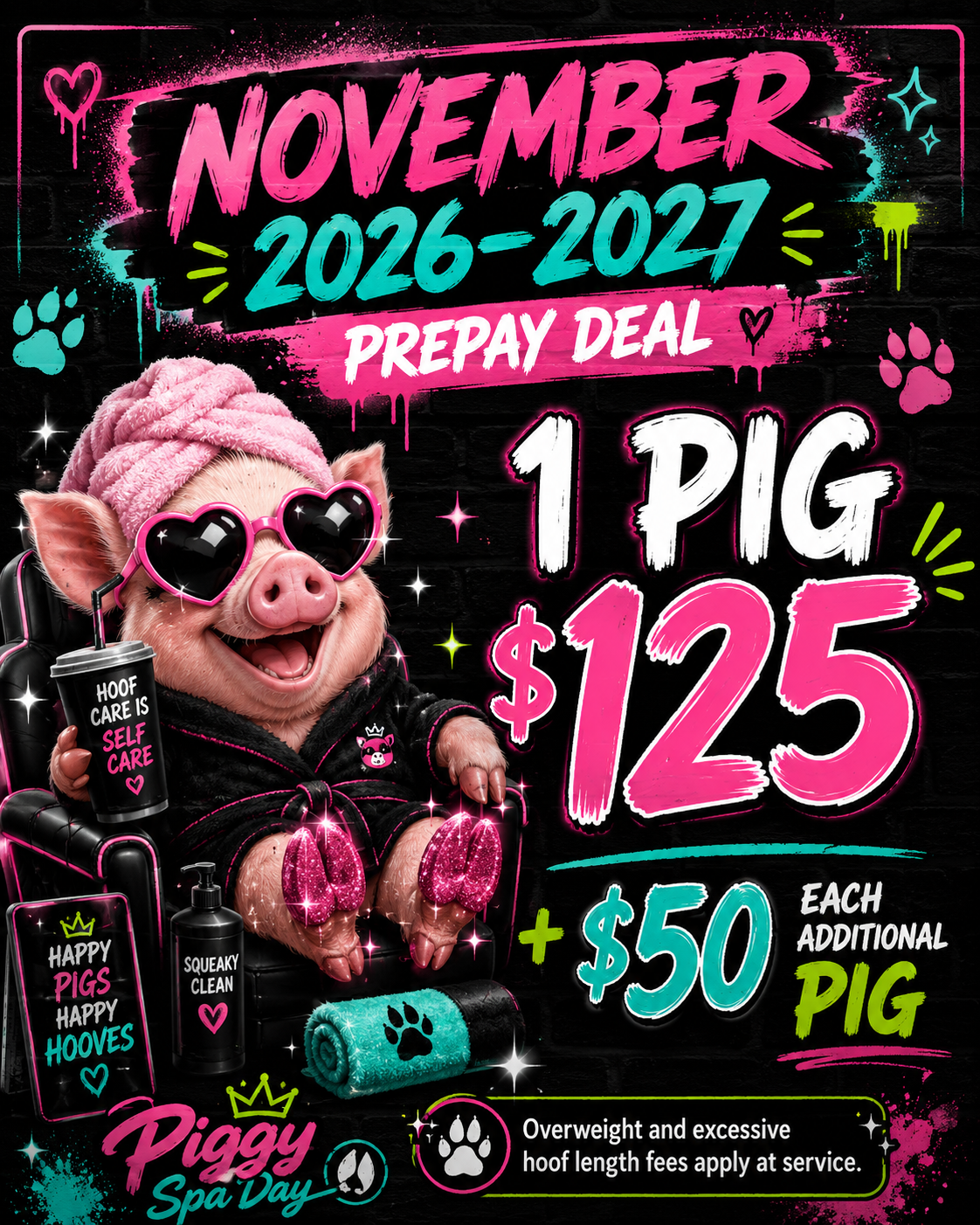 Prepay for November/December 2026 Deal