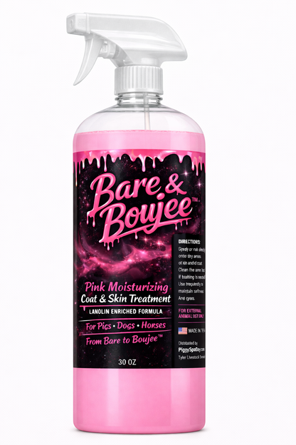 Bare & Boujee™

Pink Moisturizing Coat & Skin Treatment