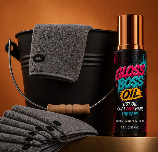 Gloss Boss™ Oil – Hot Oil Coat & Hair Therapy