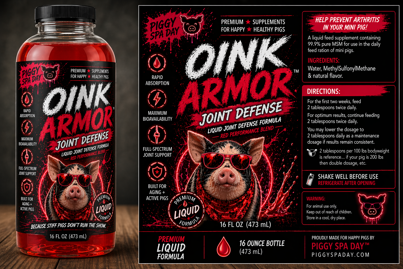 Oink Armor™ Joint Defense