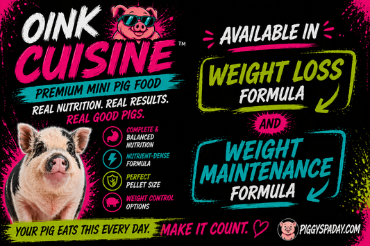 🐷 Oink Cuisine™ Mini Pig Food