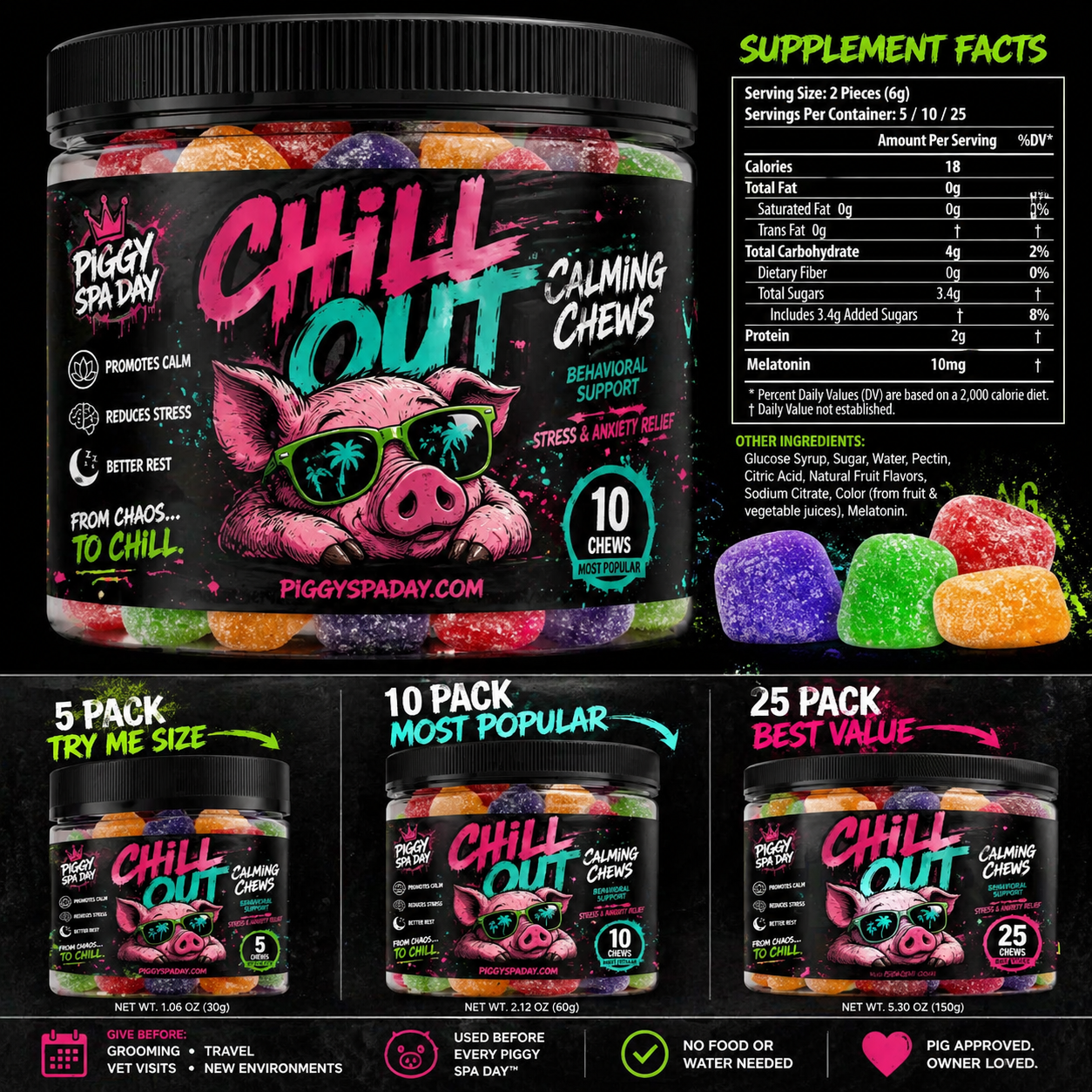 Chill Out™ Calming Chews