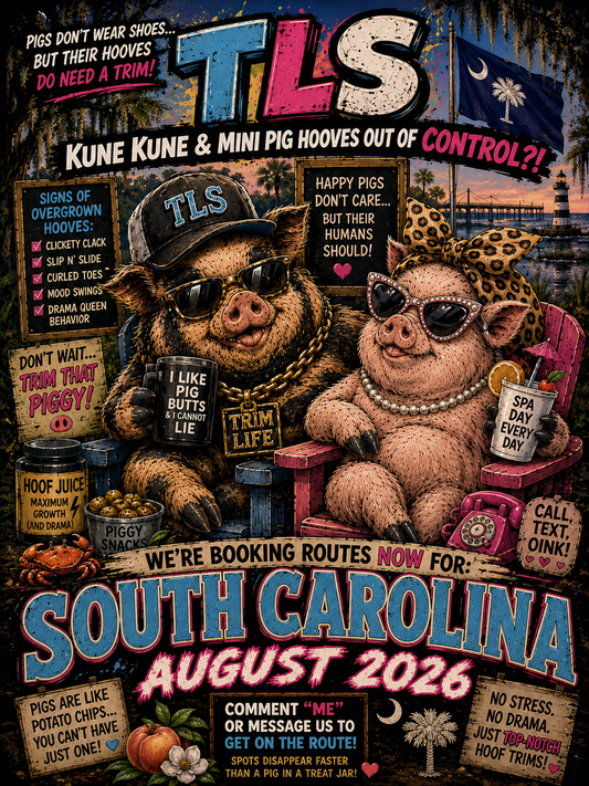 SOUTH CAROLINA August 2026 ( please read full description) route closes 6/15/2026