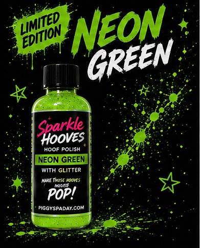Sparkle Hooves™ Limited Edition Neon + Glitter Hoof Polish