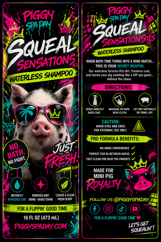 Squeal Sensations Waterless Shampoo