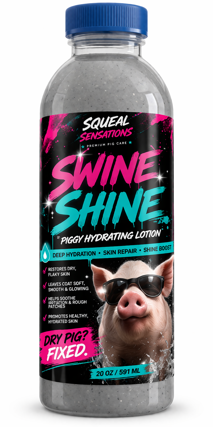 🐷 SWINE SHINE™
Piggy Hydrating Lotion