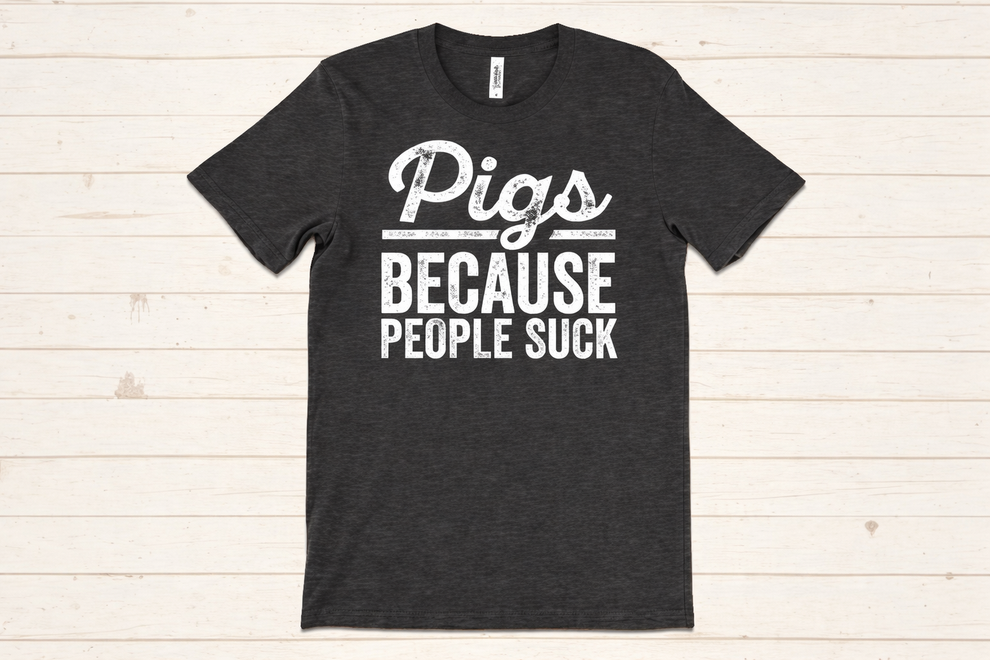 Pigs. Because People Suck