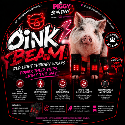 OinkBeam™ Red Light Therapy Wraps- preorder ships June 2026