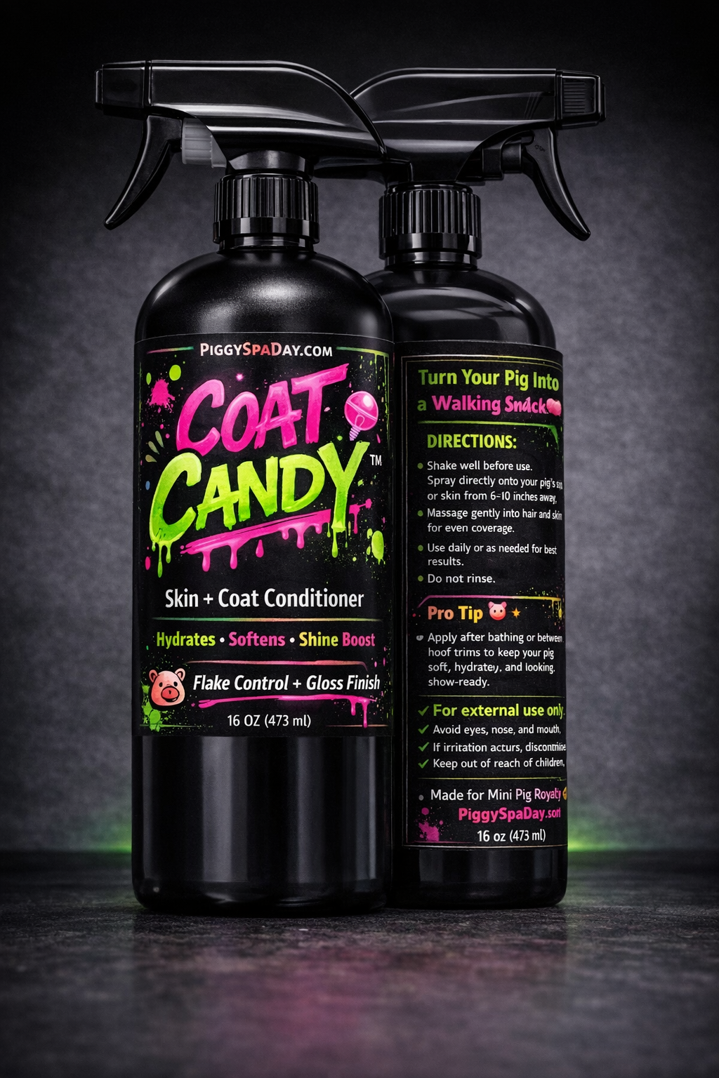 Coat Candy™ – Skin + Coat Conditioner for Mini Pigs
