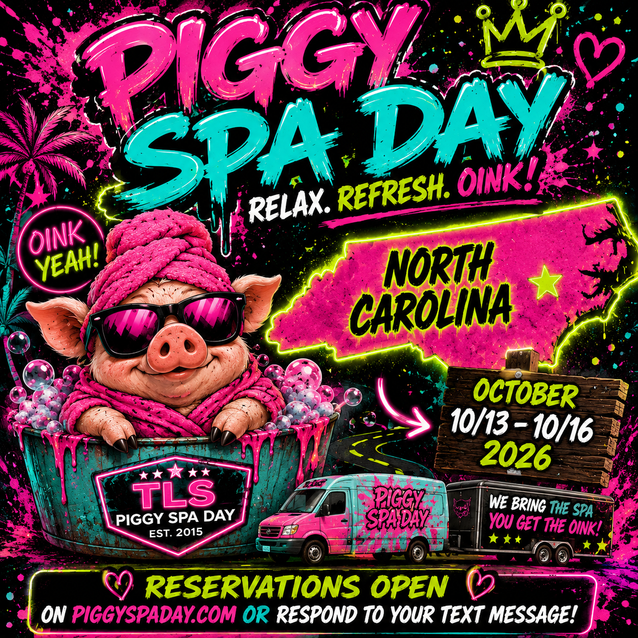 North Carolina- October 2026