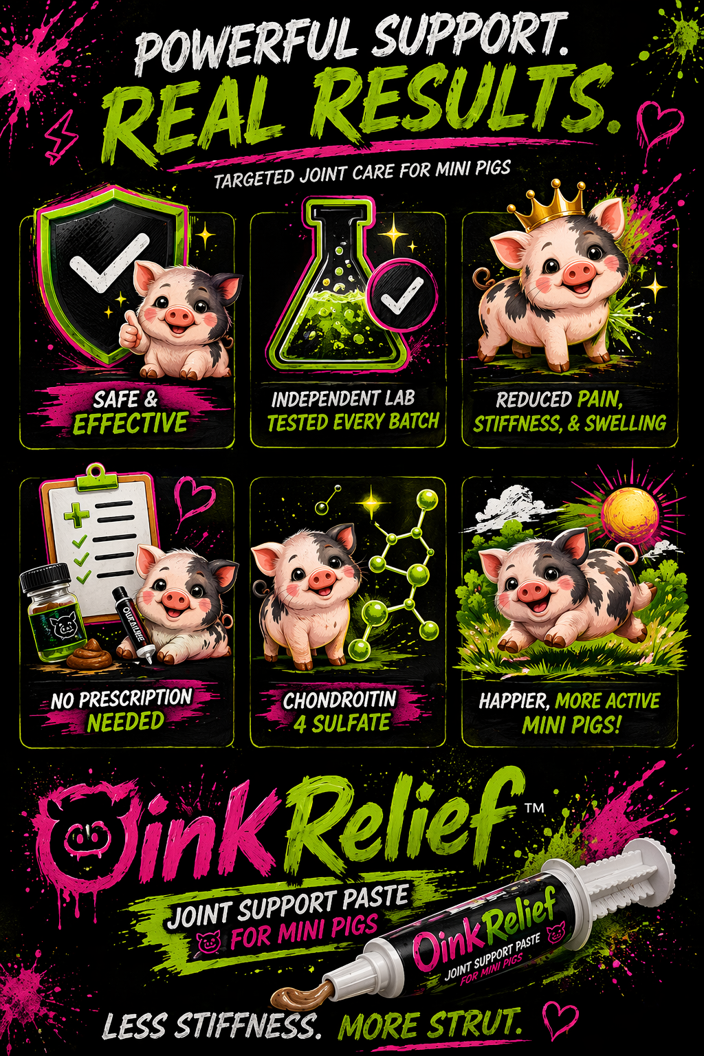 Oink Relief™ Joint Therapy Chondroitin Oral Paste