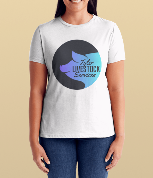 Tyler Livestock Services Logo T-Shirt