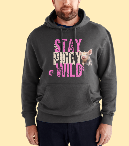 Stay Piggy Wild T-shirt or Hoodie