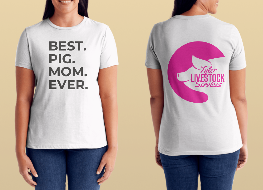 Best Pig Mom Ever T-shirt