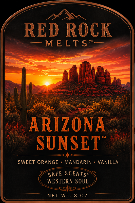 🌅 Arizona Sunset™ Safe Scents™ | Western Soul