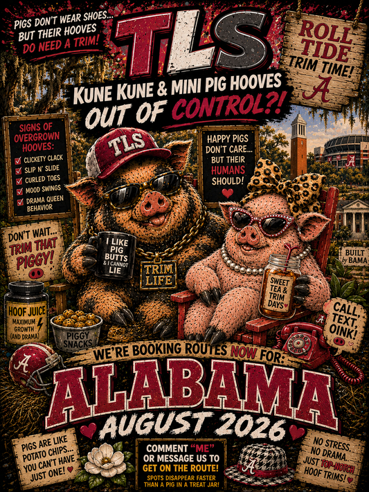 ALABAMA August 2026 ( please read full description) route closes 6/15/2026