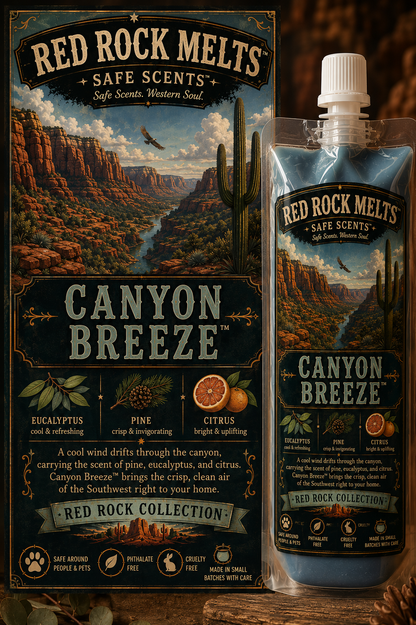 Red Rock Melts™ Safe Scents- Canyon Breeze