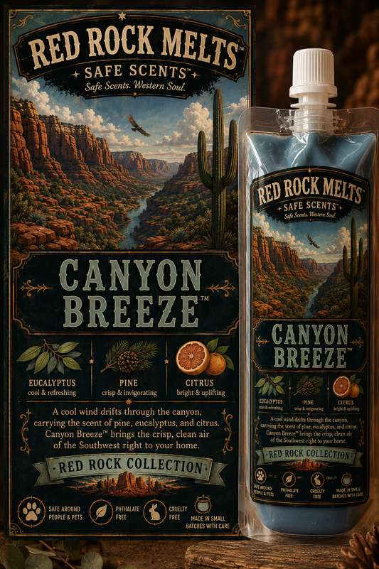 Red Rock Melts™ Safe Scents- Canyon Breeze