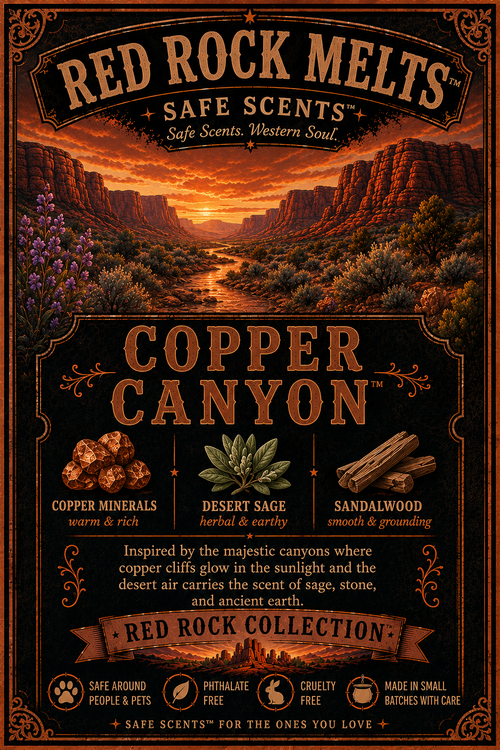 Copper Canyon™ | Amber & Sandalwood Squeezable Wax Melt