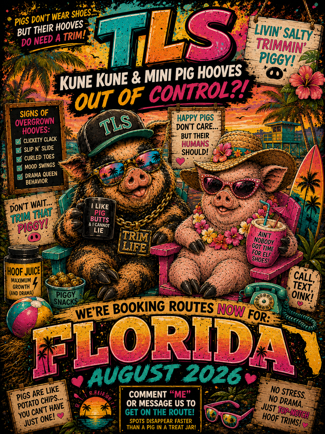 FLORIDA August 2026 ( please read full description) route closes 6/15/2026