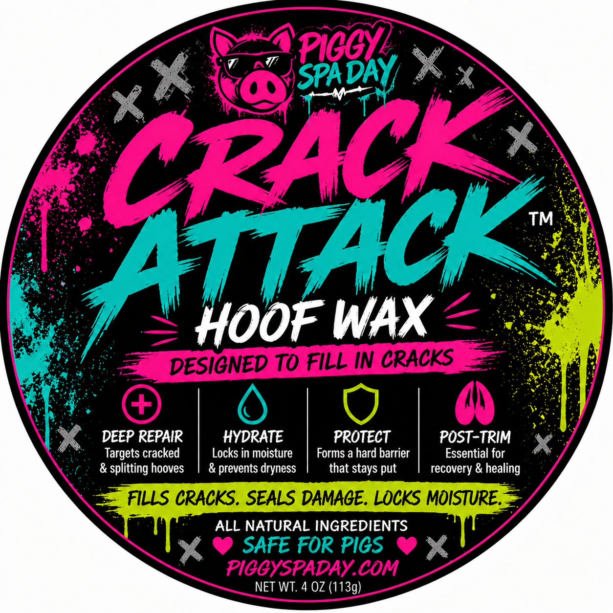 Crack Attack™ Hoof Wax