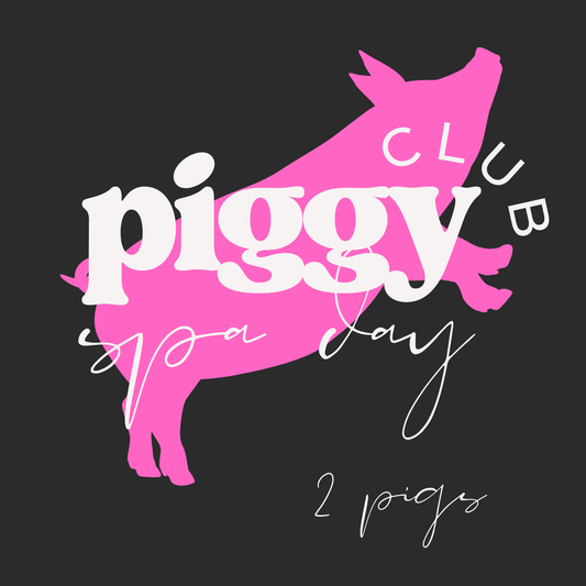 Piggy Spa Day 2 Pigs Membership