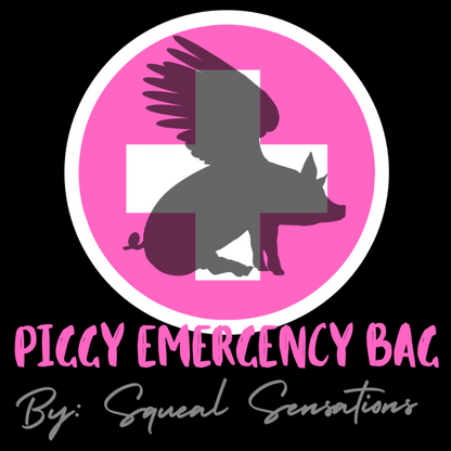 Piggy Emergency First Aid Bag by Squeal Sensations