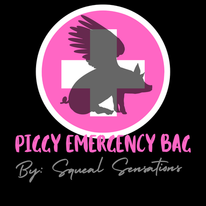 Piggy Emergency First Aid Bag by Squeal Sensations